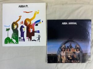 米盤 LP 2枚セット アバ ABBA / ARRIVAL / THE ALBUM US盤 ATLANTIC SD19164 SD19115