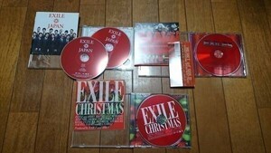 Ｓ02785　EXILE（エグザイル)【EXILE JAPAN】【HEART of GOLD】【CHRISTMAS】　CDアルバムまとめて３枚セット