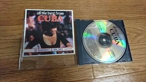 ★☆A03382　All The Best From Cuba / RUMBAS&SALSAS CDアルバム☆★