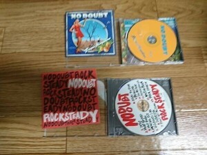 ★☆Ｓ07220　ノー・ダウト (No Doubt)【Rock Steady】【Tragic Kingdom】　CDアルバムまとめて２枚セット☆★