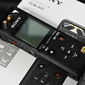 【送料無料★美品】SONY ソニー ハイレゾ対応リニアPCMレコーダー PCM-A10 16GB ICレコーダーの画像1