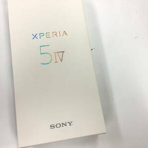 1円 未使用 ソニー XPERIA 5 IV 128GB スマホ 携帯 TY078の画像5