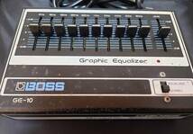 BOSS Graphic Equalizer GE-10 ジャンク品_画像3