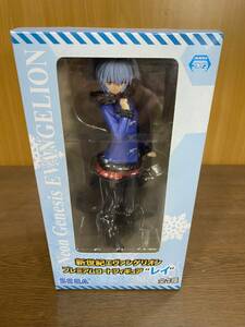 29) Sega Neon Genesis Evangelion premium coat figure Ray Ayanami Rei 