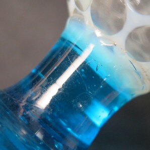 1円〜 氷コップ 和ガラス 3色 青足 柄 アンティーク レトロ y73-2620659【Y商品】の画像6