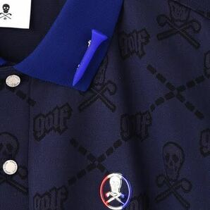 【 新品未使用 メンズ50 MARK&LONA 】 ポロシャツ マークアンドロナ XL ネイビー 紺 マーク&ロナ 国内正規品 ポロ 半袖の画像8
