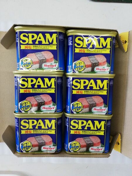 SPAM スパムポーク（減塩）6缶