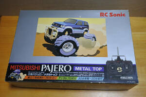 MITSUWA ミツワモデル RCSonic MITSUBISHI PAJERO RCソニックシリーズ　No.8（完成済みフルセット）　動作未確認