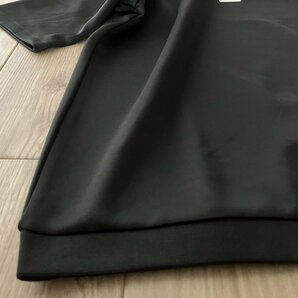 新品 COMME CA ISM コムサイズム ファンクショナルジャージ リブTシャツ 05ブラック Lサイズ 67CE01 定価3,400円の画像2