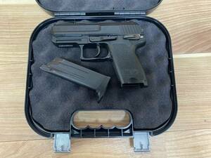 ８１　H&K　HK　USP　COMPACT　9×19㎜　ガスガン　現状品　動作はできますが...