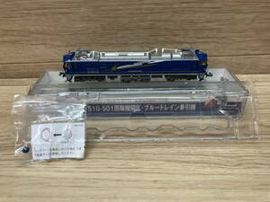 78. micro Ace N gauge A1162 EF510-501 Tabata machine district * blue to rain traction machine beautiful goods . present condition goods . railroad model 