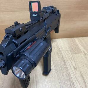 ２８ 東京マルイ 電動ガン H&K MP7A1 ブラック ドットサイト付の画像8