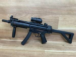 60 operation verification ending Tokyo Marui HK MP5? Kal.9mm×19 electric gun total length approximately 73cm