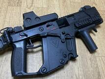 程度良　KSC　KRISS VECTOR　クリスベクター　マガジン付　カスタム　ガスブローバック_画像6