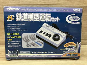 16. 極美品　TOMIX　Nゲージ　90093　Mini　鉄道模型運転セット　パワーパック 