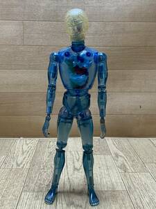  подлинная вещь старый Takara преображение cyborg King waruda- голубой загадочная личность Microman gi Joe cyborg 1 номер примерно 30cm