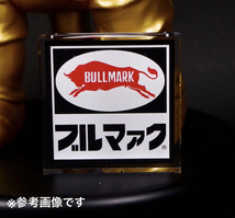 【ブルマァク BULLMARK】/ロゴ ミニアクリルブロック_画像4