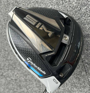 ＜送料無料＞TaylorMade（テーラーメイド）SIM ドライバー　１０．５度　TourAD（ツアーAD)　XC-６　フレックスS