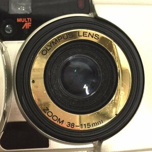 OLYMPUS μ ZOOM 115 DELUXE 38-115mm コンパクトフィルムカメラ オリンパス QR035-280の画像2