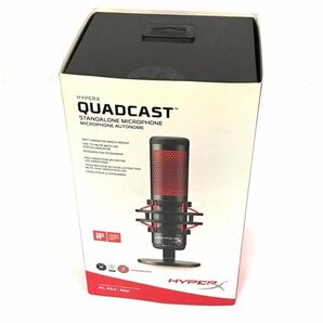 HyperX HX-MICQC-BK Quadcast USB コンデンサー ゲーミング マイク オーディオ 音響 動作未確認の画像8