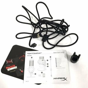 HyperX HX-MICQC-BK Quadcast USB コンデンサー ゲーミング マイク オーディオ 音響 動作未確認の画像7