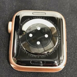 1円 Apple Watch Series6 40mm GPS+Cellularモデル M0DP3J/A A2375 ゴールド スマートウォッチ 本体の画像3