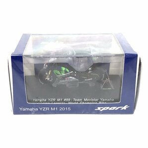 スパーク 1/43 Yamaha YZR M1 #99 Movistar Yamaha MotoGP Winner Spanish GP Valencia World Champion 2015M43001の画像1