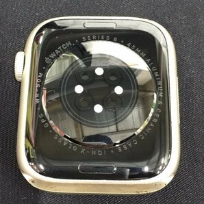 1円 Apple Watch Series8 45mm GPSモデル A2771 MNP93J/A スターライト スマートウォッチ 本体の画像3