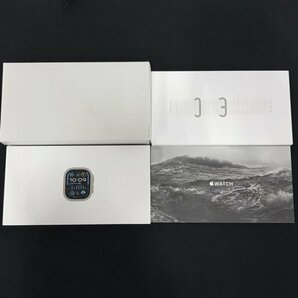 1円 Apple Apple Watch Ultra2 49mm GPS+Cellular A2986 MREJ3J/A White Ocean Band スマートウォッチ 本体の画像9