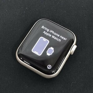 1円 Apple Watch SE2 40mm GPSモデル MNJP3J/A A2722 スターライト スマートウォッチ 本体