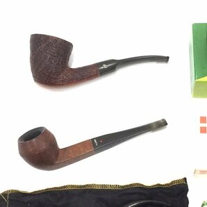 1円 GBD 1221 パイプ ブラウン系 保存袋・箱付き 他 BBB TWO STAR 725 等 喫煙具 喫煙グッズ 計6点 セット 現状品の画像2