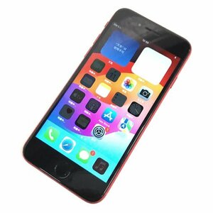 1円 SIMフリー Apple iPhone SE 第2世代 128GB A2296 MXD22J/A レッド スマホ 本体