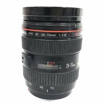 CANON ZOOM LENS EF 28-70mm 1:2.8 L カメラレンズ オートフォーカス QX042-12_画像2