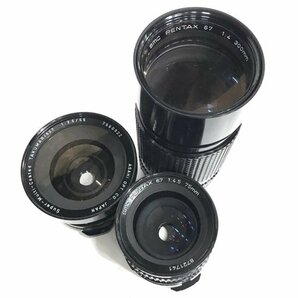 1円 PENTAX 67II SMC PENTAX 67 1:4.5 75mm 含む 中判カメラ フィルムカメラ レンズの画像9