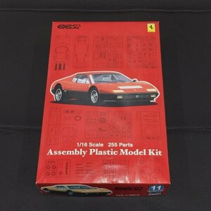  Fujimi 1/16 Ferrari Ferrari BB512 not yet constructed plastic model red hobby toy preservation box attaching FUJIMI