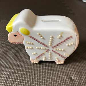 貯金箱陶器　羊