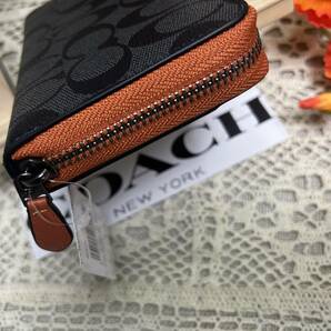 コーチ COACH長財布 財布 シグネチャー ラウンドジップ ラウンドファスナー カラーブロックプレゼント 贈り物 ギフトA199 F78202の画像7