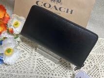 コーチ COACH 長財布 財布 アコーディオン ウォレット スポーツ カーフ レザー サドル クリスマス プレゼント メンズ F75209 A156 _画像4