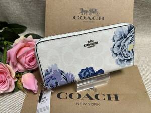 コーチ COACH 長財布 財布 シグネチャー コーディオン ジッピーウォレット ジップ アラウンド アウトレット プレゼント F6656 A174