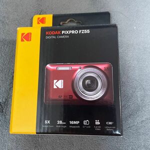 コダック (Kodak) デジタルカメラ PIXPRO FZ55RD (赤)