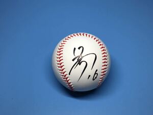  Hiroshima Toyo Carp forest sho flat player autograph autograph ball 