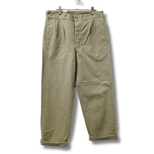  chinos military France army M-52 beige old clothes PA77