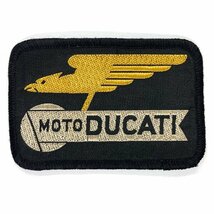 モト ドゥカティ ウィング デッドストック ビンテージ パッチ MOTO DUCATI Wing Dead Stock Vintage Patch 羽 翼 バイカー Biker NOS_画像1