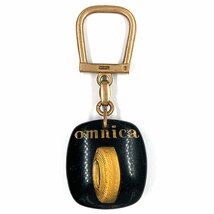 オムニカ ブルボン キーホルダー omnica Bourbon Key Chain 鍵 バイカー タイヤ タイア Tyre Tire Biker Holder Porte_画像2