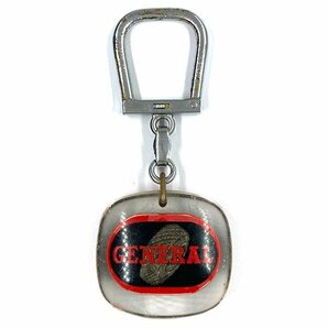 ジェネラル ブルボン キーホルダー GENERAL Bourbon Key Chain 鍵 バイカー タイヤ タイア Tyre Tire Biker Holder Porteの画像1