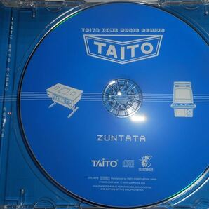 CD タイトーゲームミュージック リミックス 新品同様 特典CD付 TAITO ZUNTATA スペースインベーダー ダライアス 電車でGO! 影の伝説の画像3