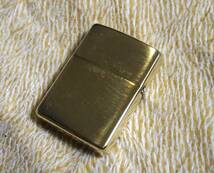 ★美品 ZIPPO ジッポー SOLID BRASS ソリッドブラス WINDY ウインディ 1994年製 逆打ち_画像2