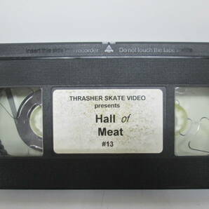 【0412h Y0748】 VHS 3本セット skate boarding feed back / 411vm 25 / THRASHER Hall of Meat 箱入り 動作未確認 スケートボード の画像3