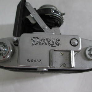 【0416n Y0811】DORIS CONVEX PERFA-ANASTIGMAT 1:3.5 F=75mm ドリス 蛇腹カメラ アンティークの画像8