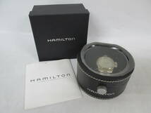 【0430n Y0998】HAMILTON khaki ハミルトン カーキ 6309 メンズ腕時計 クォーツ デイト ケース/ブックレット付 _画像1